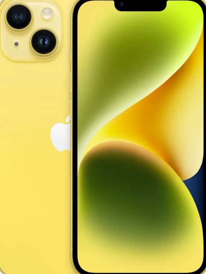 Apple iPhone 14 256GB refurbished in Gelb