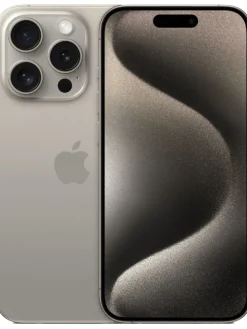 Apple iPhone 15 Pro 128GB refurbished in Titan Natur