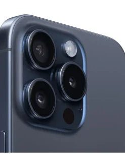 Apple iPhone 15 Pro 256GB refurbished in Titan Blau