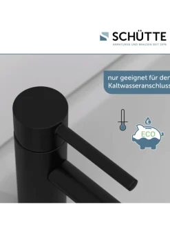 ARAGON Standventil, Schwarz matt