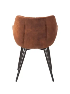 Armlehnenstuhl Lamppi II in Cognac