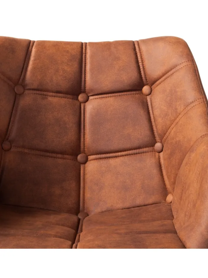 Armlehnenstuhl Lamppi II in Cognac