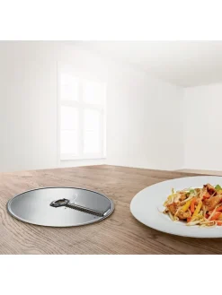 Asia-Gemüse-Scheibe "Mum" in Silber