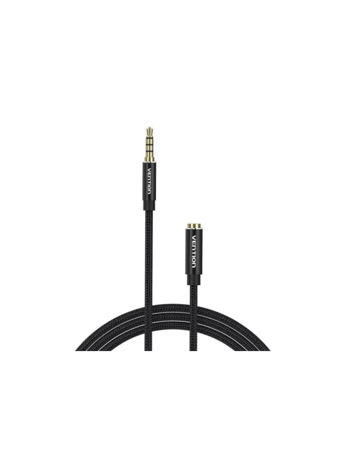 Audio Kabel TRRS 3,5 mm Stecker auf 3,5 mm Buchse 1 Meter