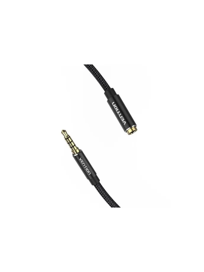 Audio Kabel TRRS 3,5 mm Stecker auf 3,5 mm Buchse 1 Meter
