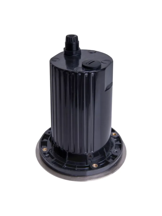 Außen Bodeneinbaustrahler "SUELO" in stahl-blank