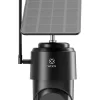 Außen-Überwachungskamera "WOOX R4250" mit Solarpanel in Schwarz