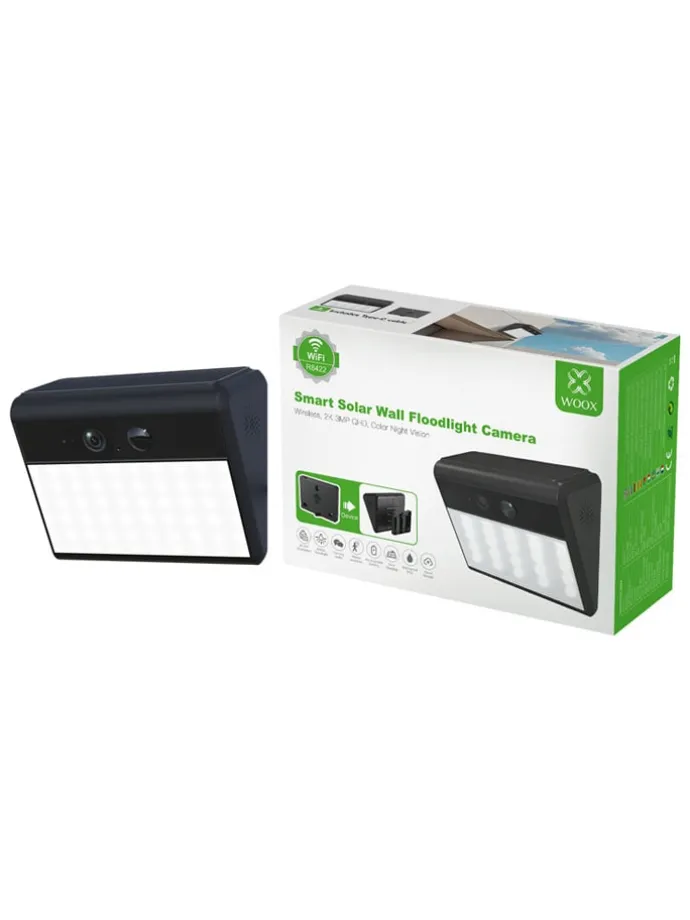 Außen-Überwachungskamera "WOOX R8422" in Schwarz