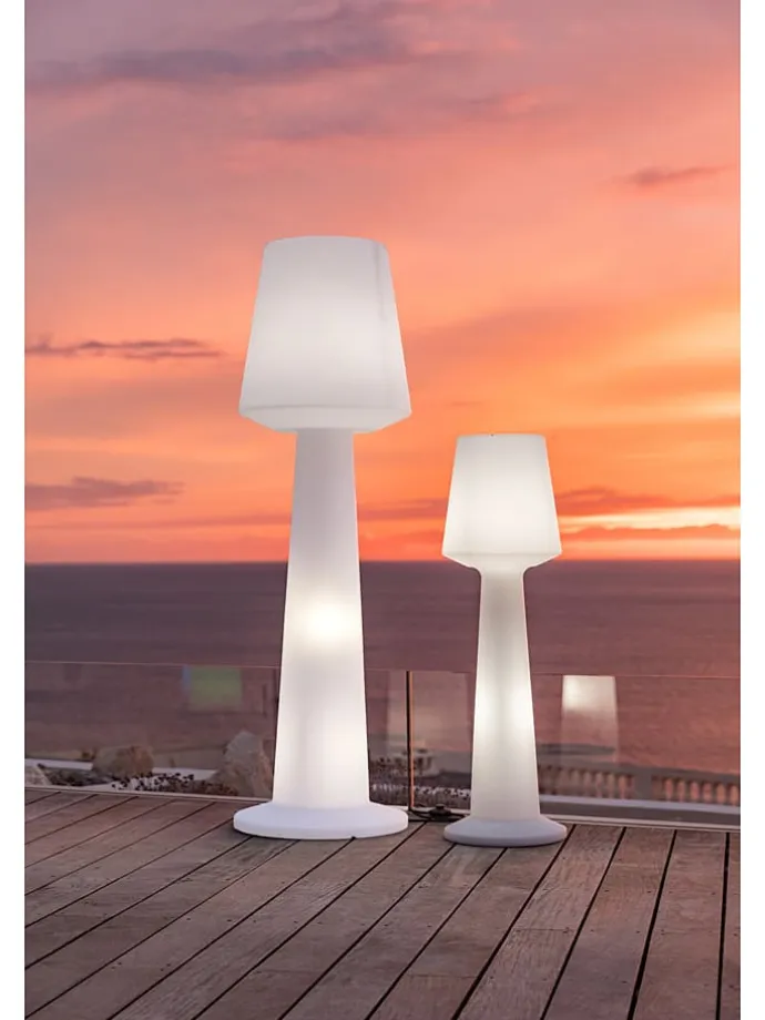 Außenleuchte "Austral" in Weiß - (H)110 cm