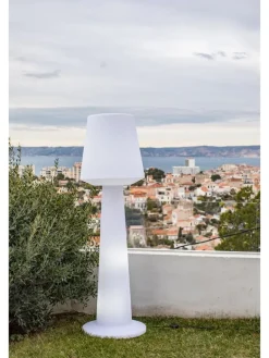 Außenleuchte "Austral" in Weiß - (H)170 cm