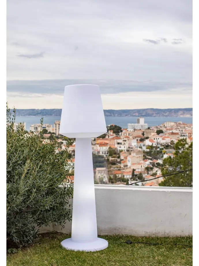 Außenleuchte "Austral" in Weiß - (H)170 cm