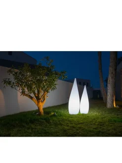 Außenleuchte "Classy" in Weiß - (H)120 cm