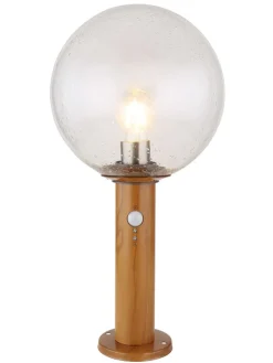 Außenleuchte in Hellbraun - (H)50 x Ø 25 cm