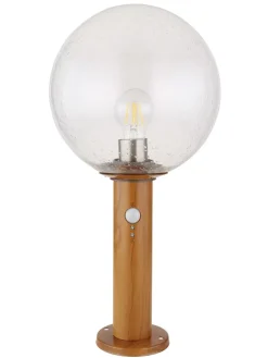 Außenleuchte in Hellbraun - (H)50 x Ø 25 cm