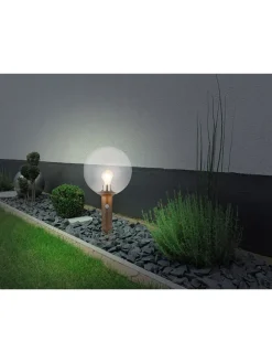 Außenleuchte in Hellbraun - (H)50 x Ø 25 cm