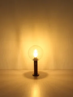 Außenleuchte in Hellbraun - (H)50 x Ø 25 cm