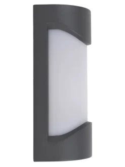 Außenwandleuchte "Praline" in Anthrazit - (H)25 cm