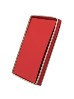 Aufbewahrungsbox für 24 Christbaumkugeln in rot