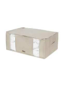 Aufbewahrungsbox "Life 2.0" in Beige - (B)65 x (H)27 x (T)50 cm