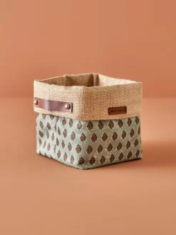 Aufbewahrungskorb in Bunt - (B)22 x (H)18 cm