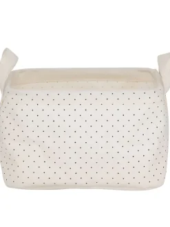 Aufbewahrungskorb in Creme - (B)21,5 x (H)12,5 x (T)17 cm