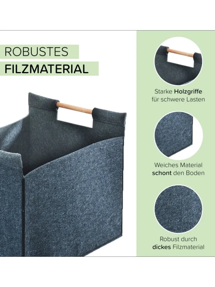 Aufbewahrungskorb LOGCARRYALL31 in Grau