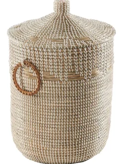 Aufbewahrungskorb WOMAWHITE in Beige