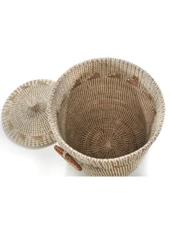 Aufbewahrungskorb WOMAWHITE in Beige