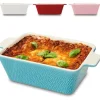 Auflaufform aus Keramik für 2 Personen - Für Lasagne, Tiramisu &
