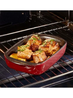 Auflaufform in Rot - (L)23 x (B)15 cm