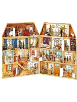 Aufstell-Adventskalender - Im Weihnachtshaus