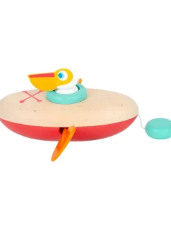 Aufzieh-Kanu "Pelikan" - ab 2 Jahren