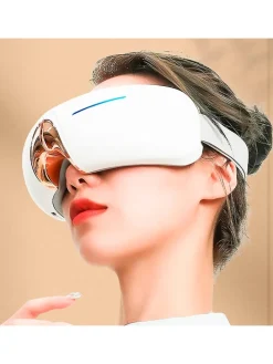 Augenmassagegerät in Weiß