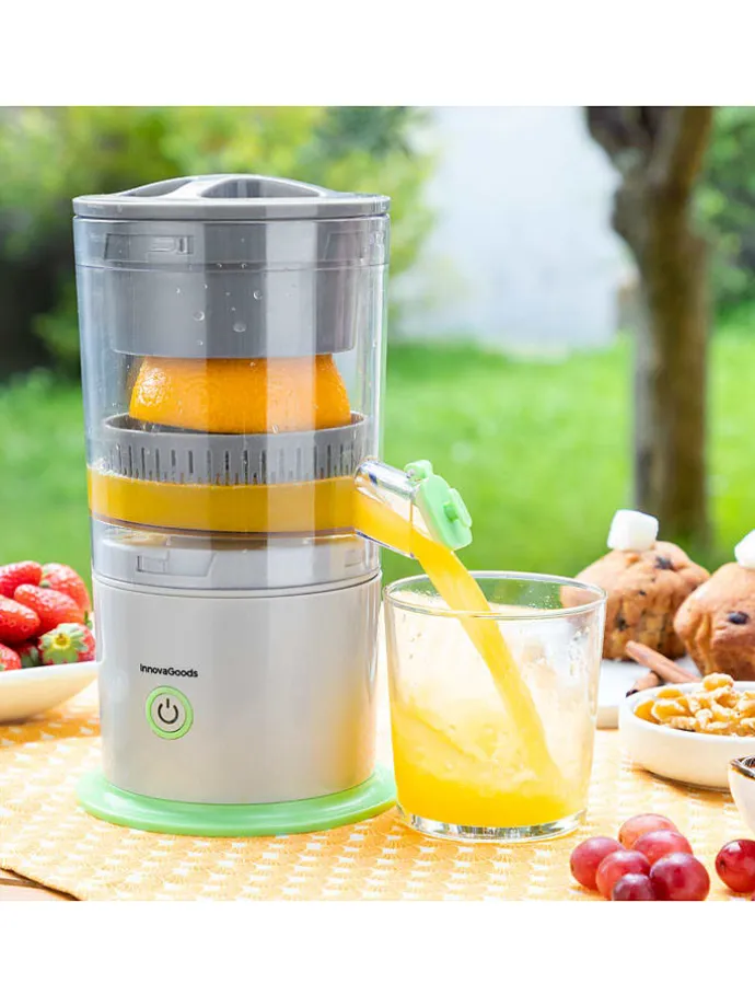 Automatischer Entsafter "Juisso" in Grau/ Grün - 250 ml