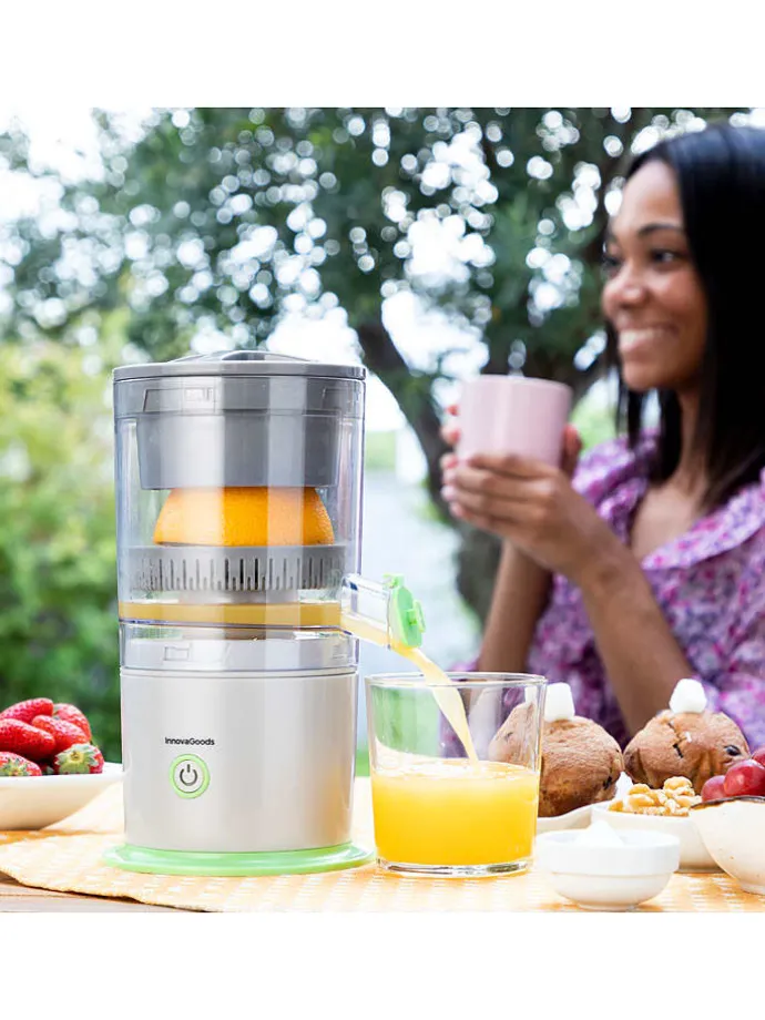 Automatischer Entsafter "Juisso" in Grau/ Grün - 250 ml