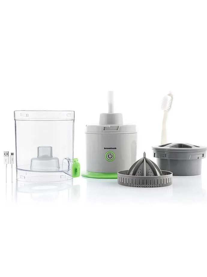 Automatischer Entsafter "Juisso" in Grau/ Grün - 250 ml