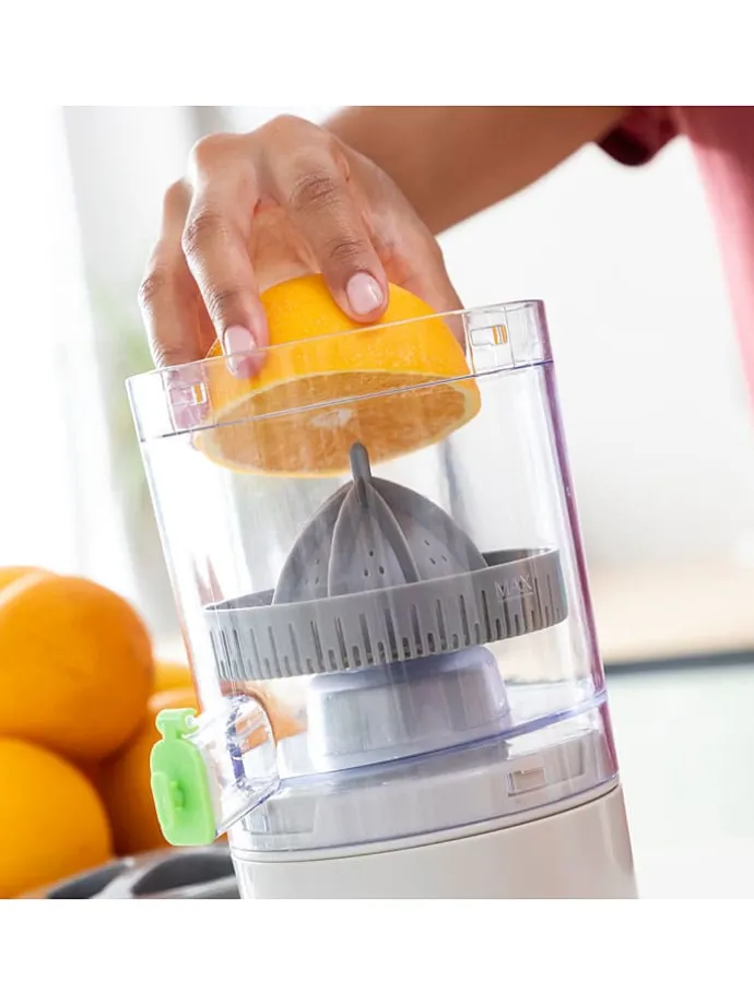 Automatischer Entsafter "Juisso" in Grau/ Grün - 250 ml