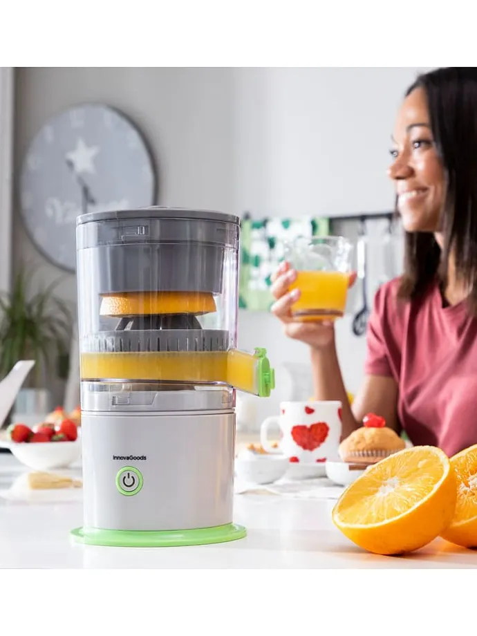 Automatischer Entsafter "Juisso" in Grau/ Grün - 250 ml