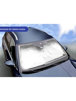 Auto-Sonnenschutz in Silber - (L)60 x (B)118 cm