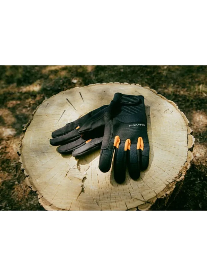 Axt- und Werkzeug-Handschuh in Schwarz