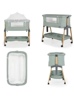 Babybett, Beistellbett Adoro in grün