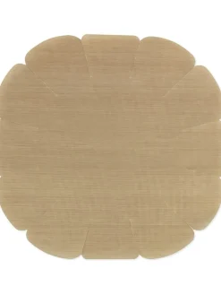 Backfolien-Zuschnitt in Hellbraun - Ø 40 cm