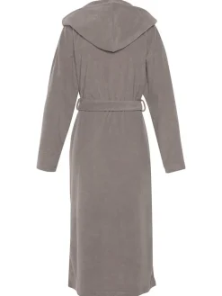 Bademantel in Grau