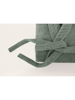 Bademantel in Grün