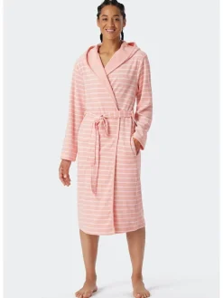 Bademantel in Rosa