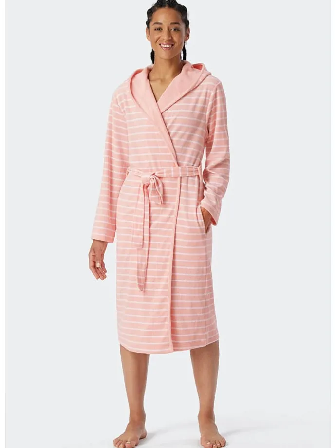 Bademantel in Rosa