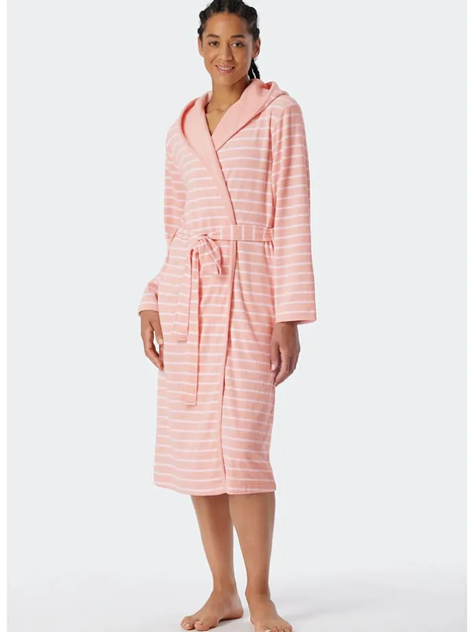 Bademantel in Rosa