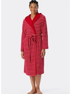 Bademantel in Rot