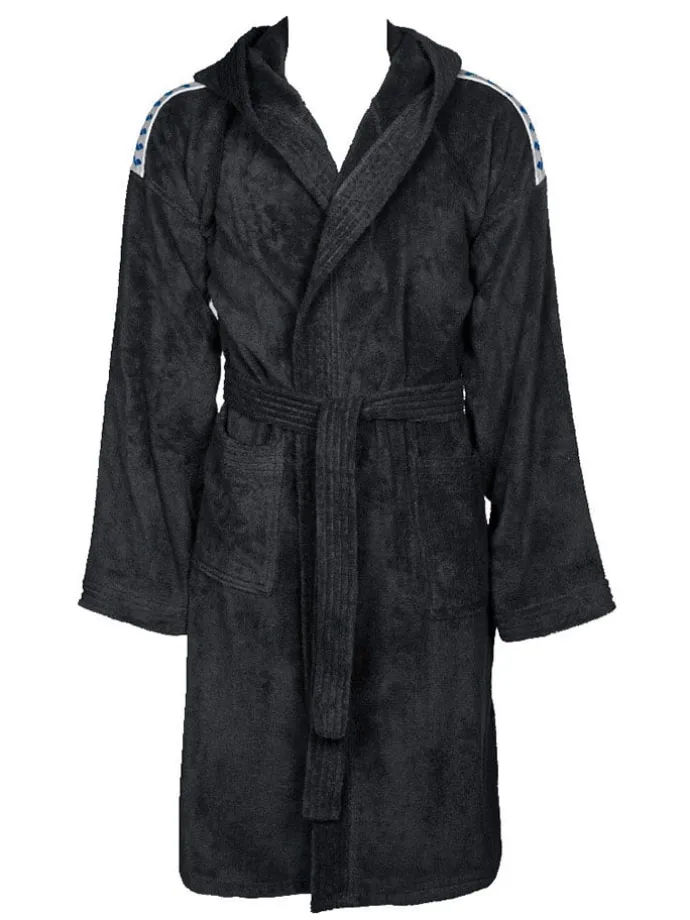 Bademantel in Schwarz