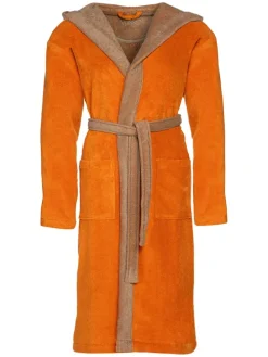 Bademantel "Poppy" in Orange